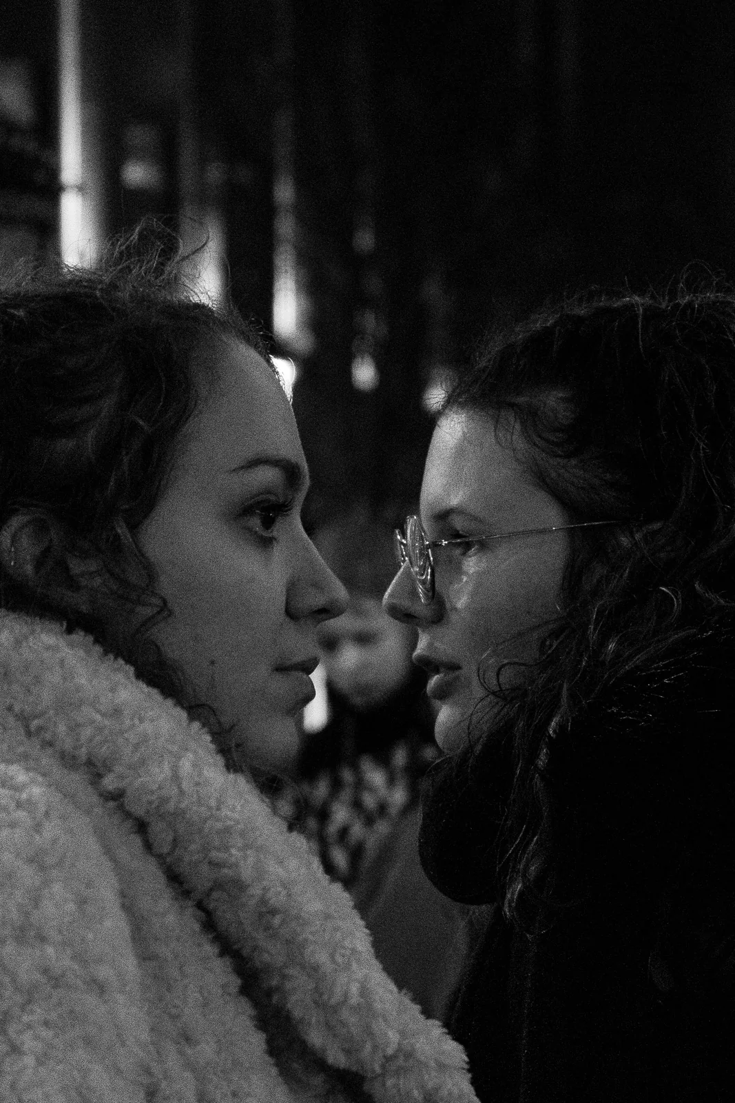 A quiet conversation